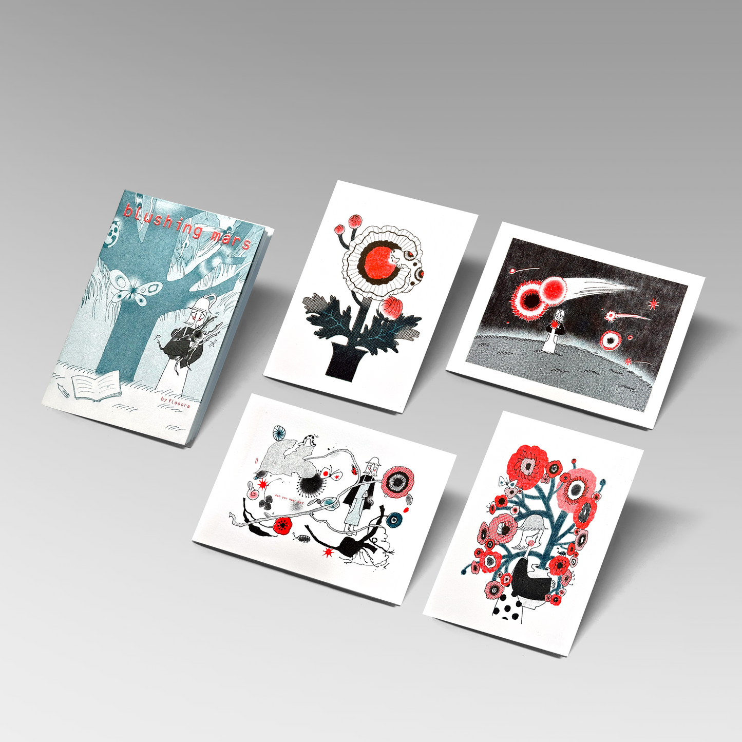 blushing mars by Flora Guang