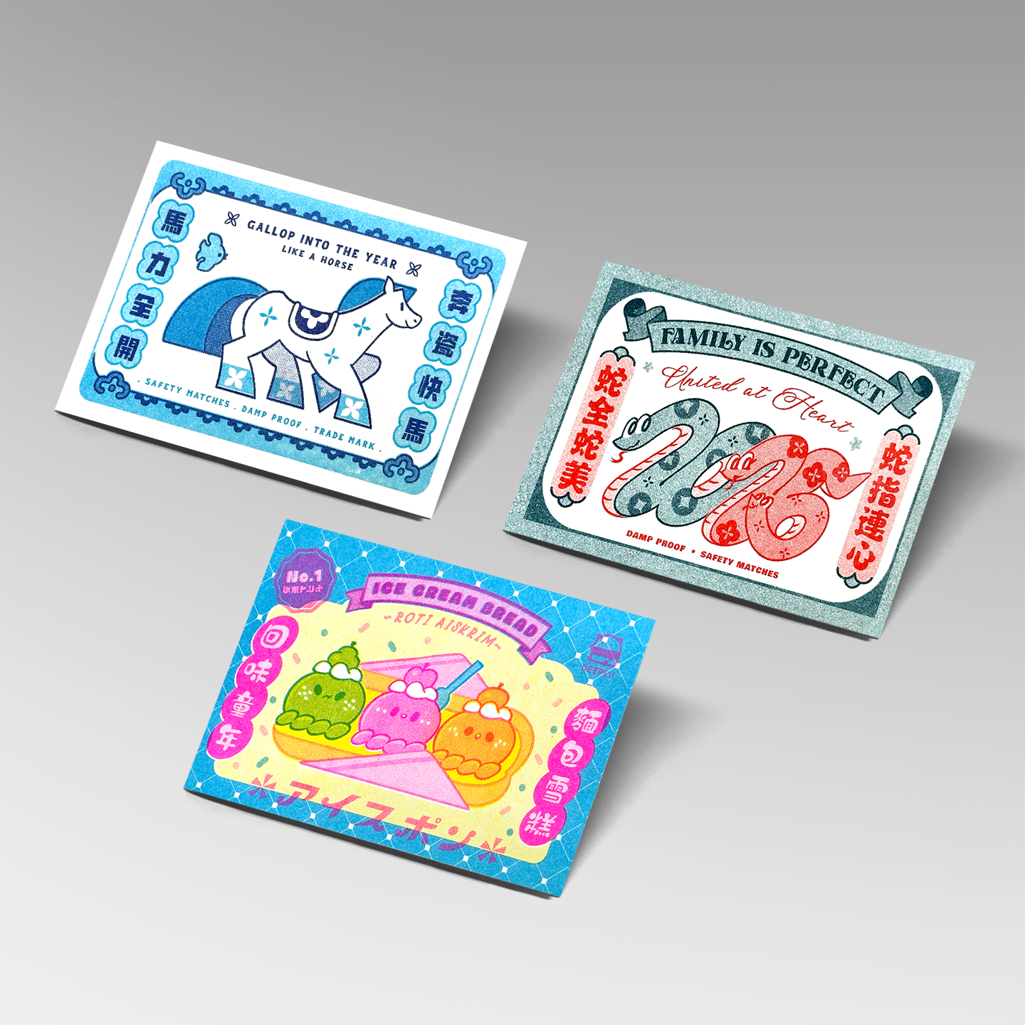 Postcards by Deeplii Art