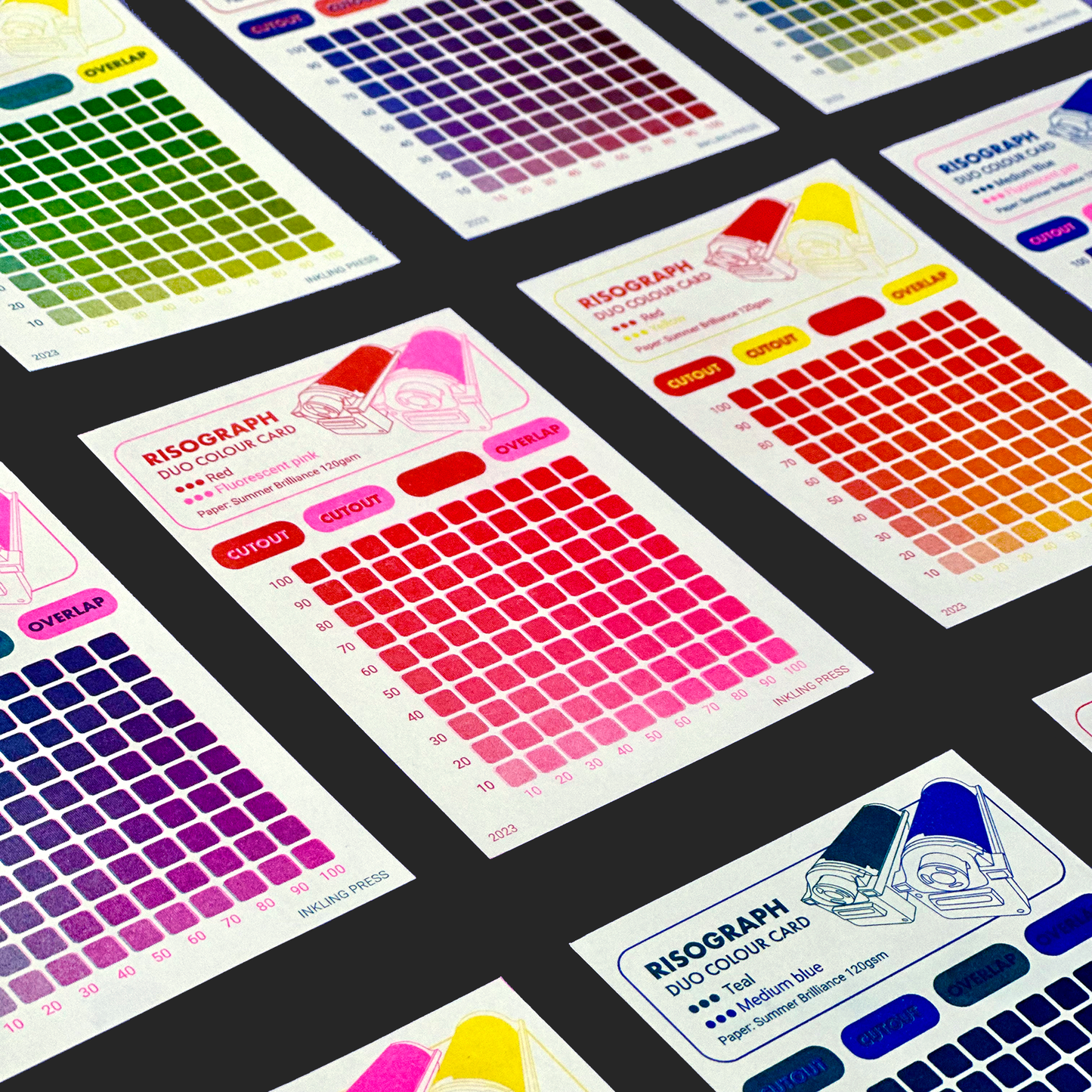 Riso Colour Card Set