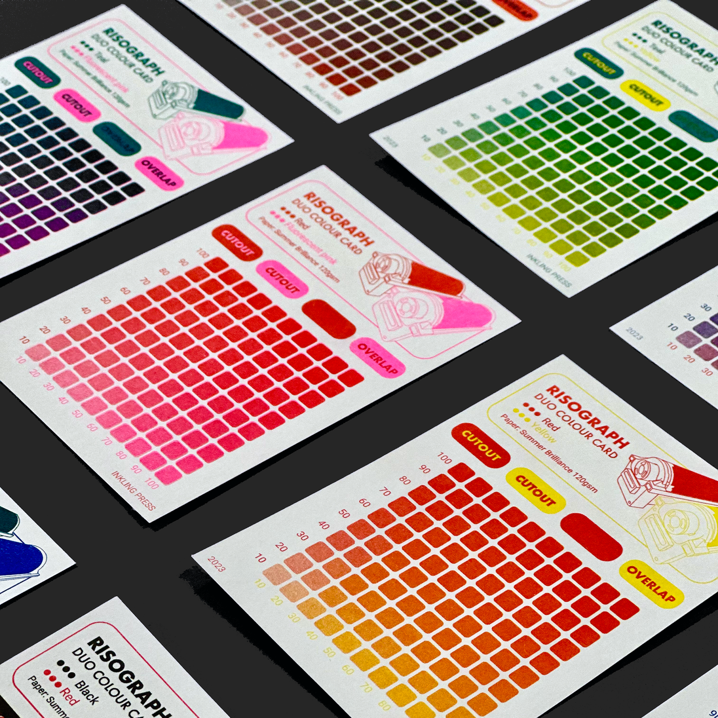 Riso Colour Card Set