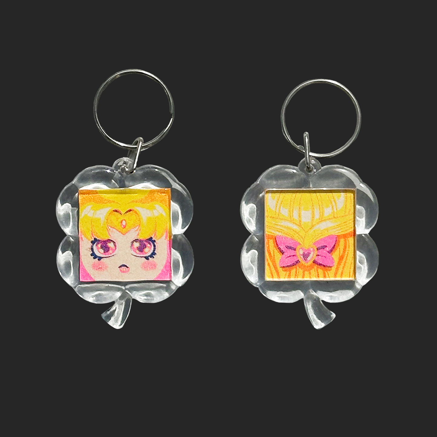 Riso Keychains (Magical Girls)