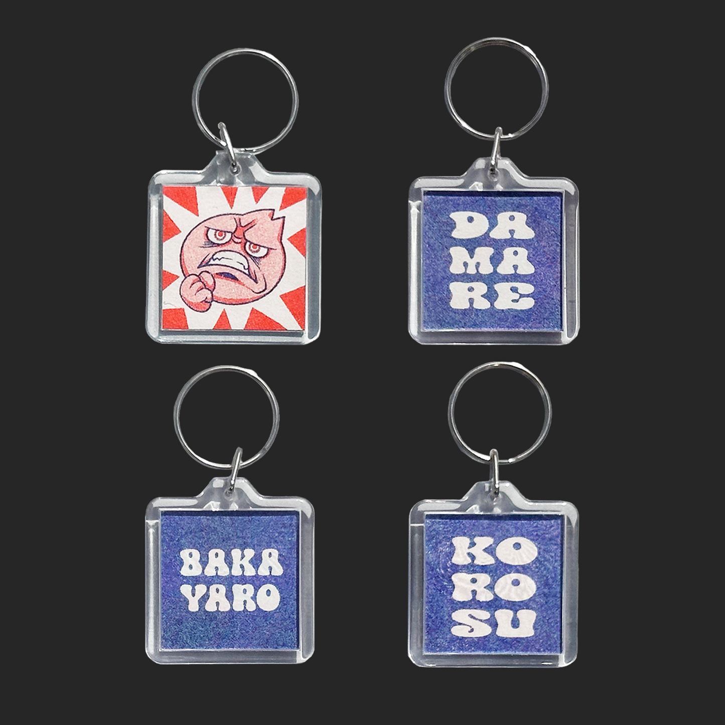 Riso Keychains (Meme)