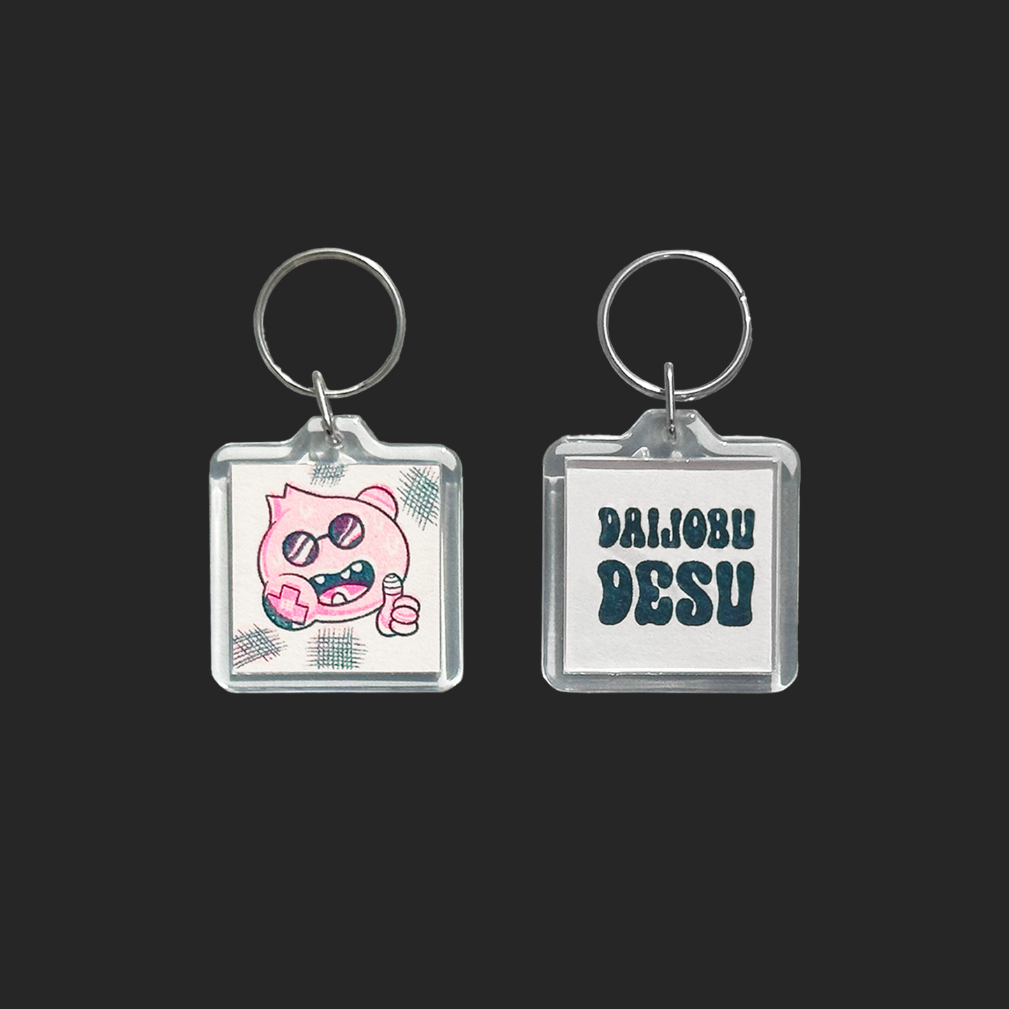 Riso Keychains (Meme)