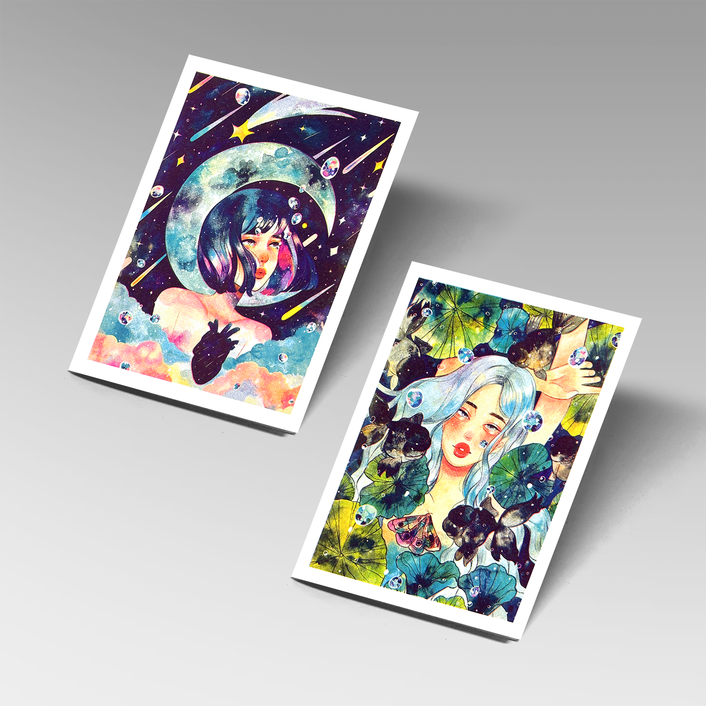 A5/4C Riso Print by Kazel Lim