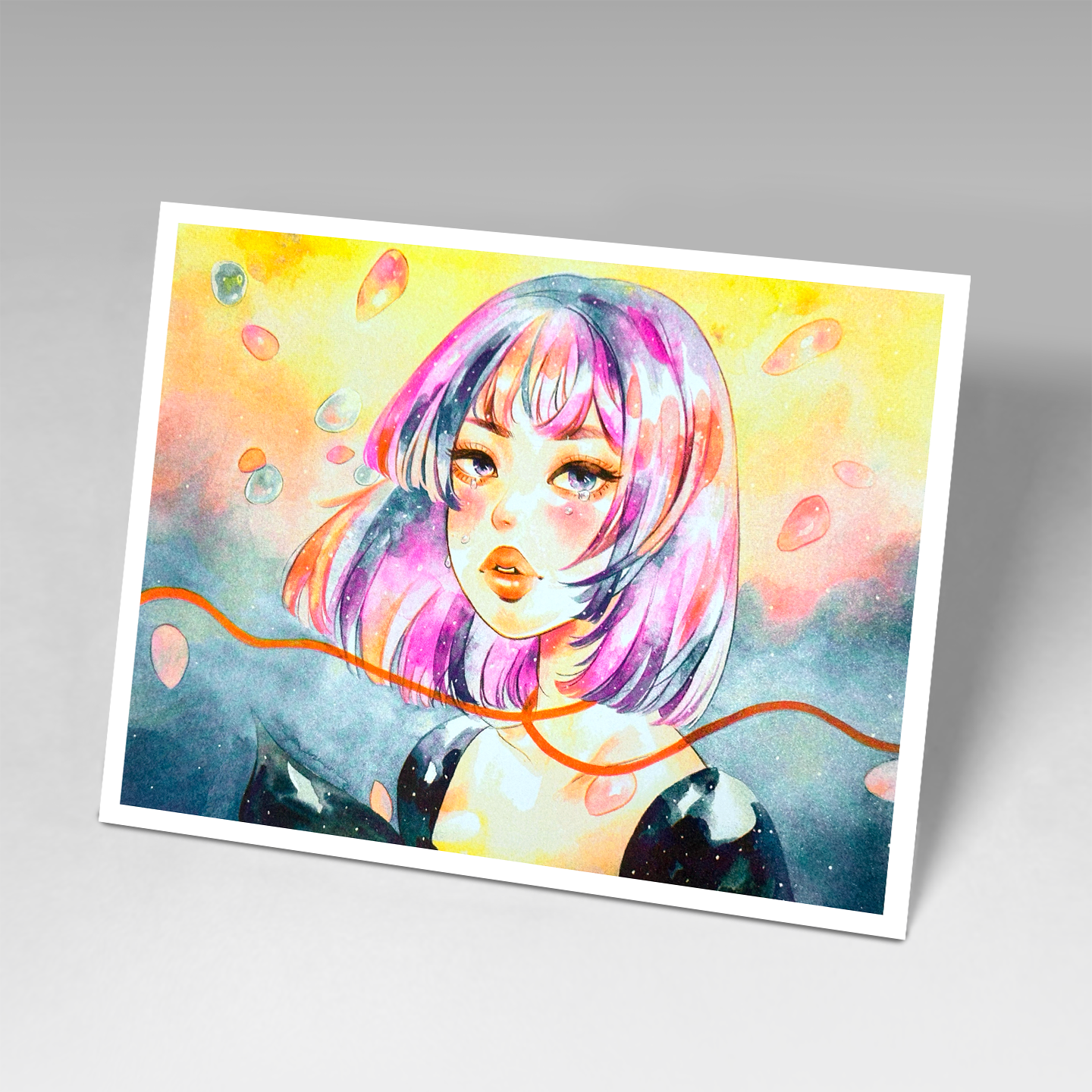 A4/3C Riso Prints by Kazel Lim