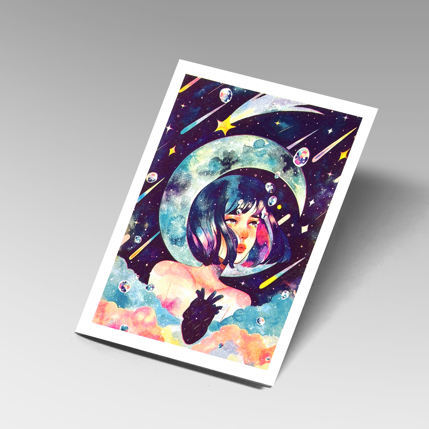 A5/4C Riso Print by Kazel Lim
