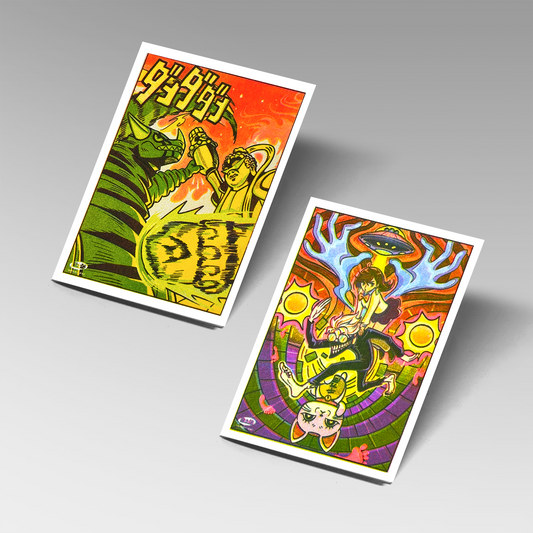 Dan Da Dan Postcards by Spesu Eki