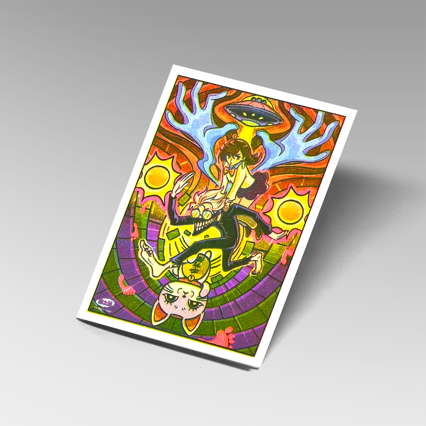 Dan Da Dan Postcards by Spesu Eki