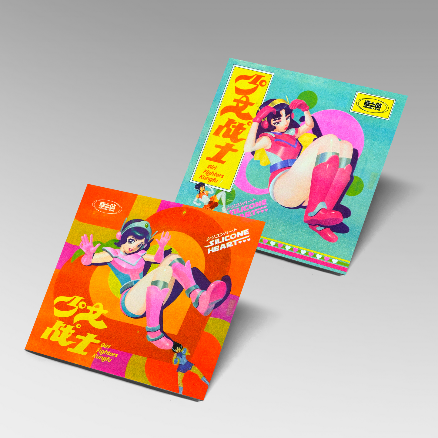 Girl Fighters Kungfu by Spesu Eki